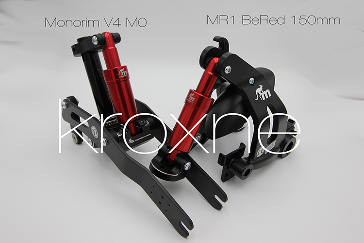 Suspension avant Monorim V4 M0 MR1 BeRed 150 mm